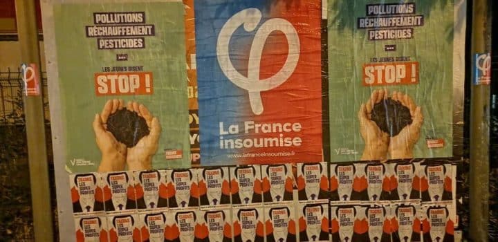 , Gauche France: Ça a marouflé à toute berzingue dans les rue d’ #A… #nupes #gauche @JeunesFIAngers