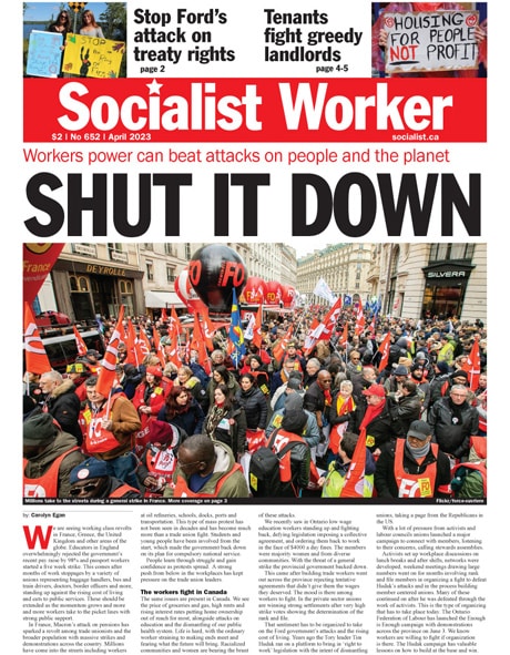 , Politique de gauche: Avril 2023 Ouvrier socialiste