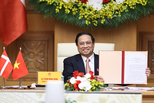 Le Vietnam et le Danemark établissent un partenariat stratégique vert - Ảnh 1.